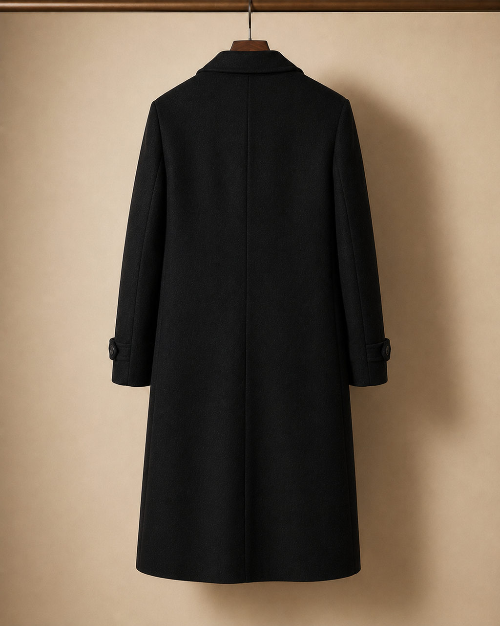 LaVenise Herren Wollmantel