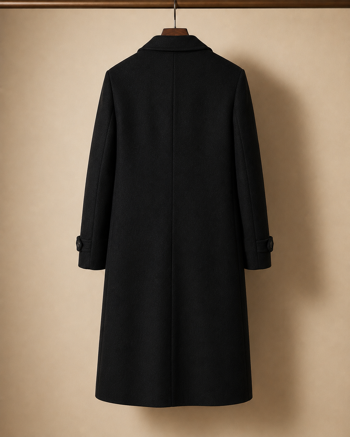LaVenise Herren Wollmantel