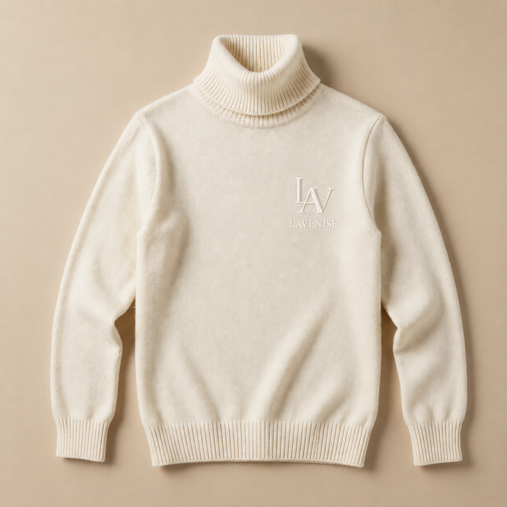 LaVenise Herren Rollkragenpullover