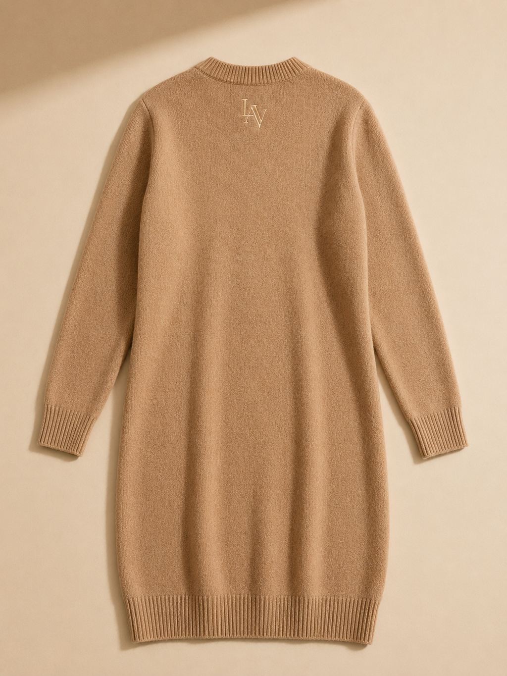 Strickkleid Camel