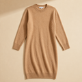 Strickkleid Camel